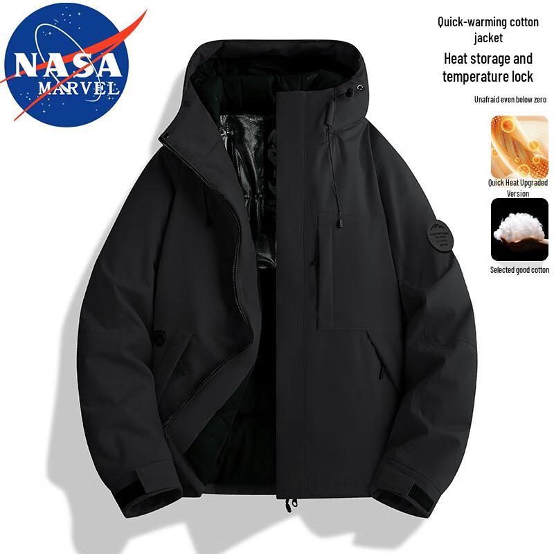 NASA MARVEL Men s Hooded Graphene Winter Jacket 4XL
NASA MARVEL Men s Hooded Graphene Winter Jacket 4XL