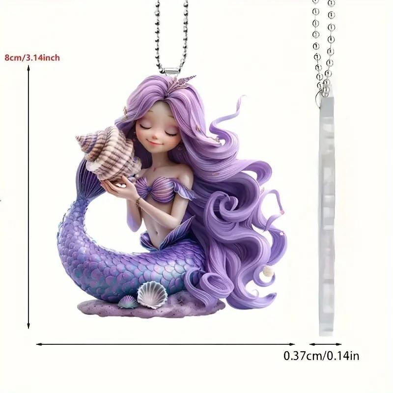 Элегантный аксессуар для автомобиля в виде русалки и елочная игрушка для радостного праздничного декора
Элегантный аксессуар для автомобиля в виде русалки и елочная игрушка для радостного праздничного декора