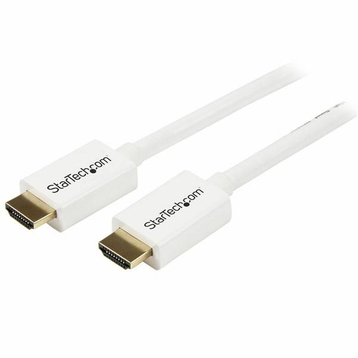 Кабель HDMI Startech HD3MM3MW, 3 м, белый
Кабель HDMI Startech HD3MM3MW, 3 м, белый