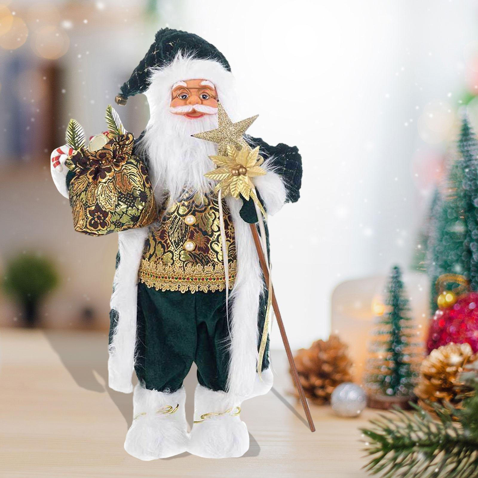 Різдвяна фігурка Санта-Клауса для внутрішнього декору вітальні, річний орнамент 60cm
Різдвяна фігурка Санта-Клауса для внутрішнього декору вітальні, річний орнамент 60cm