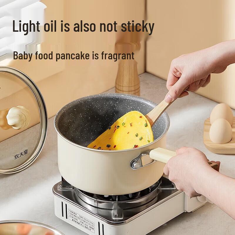 COOKER KING Non-stick Maifan Stone Milk Pot with Steamer
COOKER KING Non-stick Maifan Stone Milk Pot with Steamer