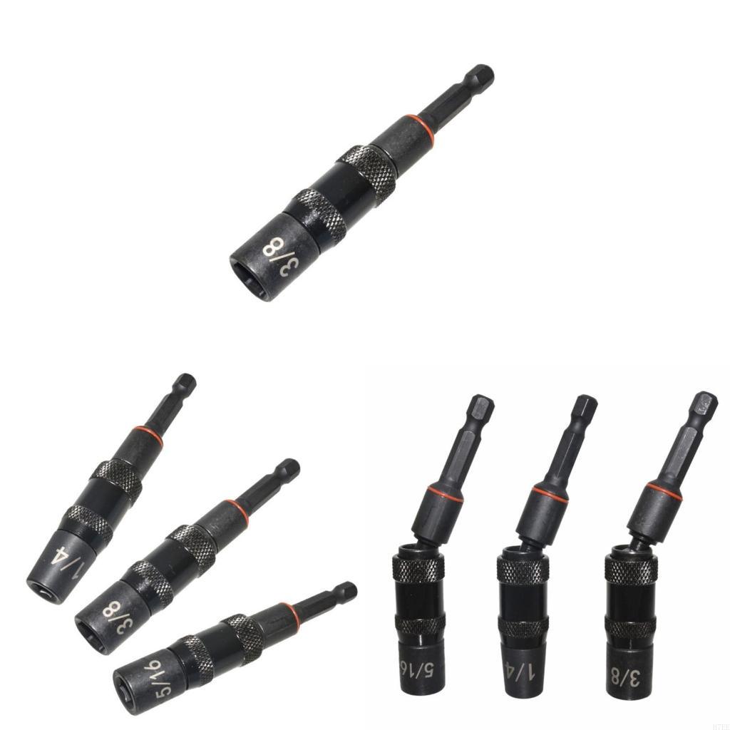 H7EE 3Pcs Pivoting Nut Driver Set Quick Changing Nut Driver Drill Bit Impact Driver Socket Set 1/4 5/16 3/8 China Mainland
H7EE 3Pcs Pivoting Nut Driver Set Quick Changing Nut Driver Drill Bit Impact Driver Socket Set 1/4 5/16 3/8 China Mainland