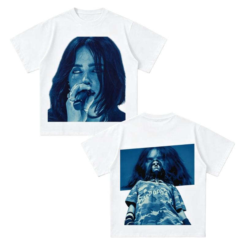 Double Sided Billie Eilish TShirt Soft Cotton Crew Neck Short Sleeve Y2K Live PerforUnisexce Streetwear Casual Graphic Tee 4XL
Double Sided Billie Eilish TShirt Soft Cotton Crew Neck Short Sleeve Y2K Live PerforUnisexce Streetwear Casual Graphic Tee 4XL