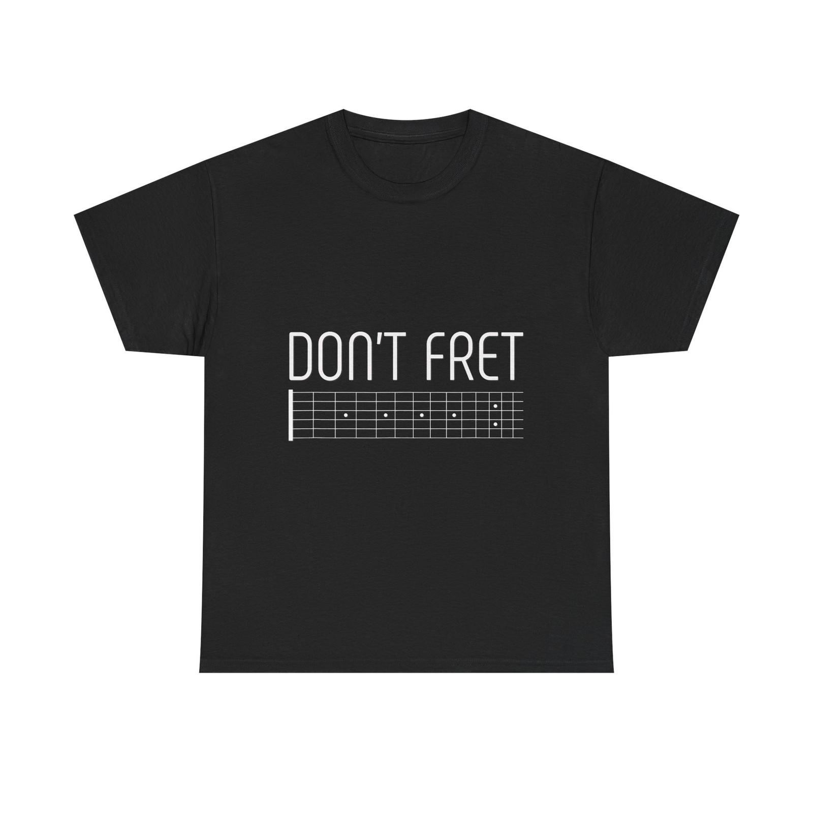 Funny Guitar T-Shirt - Don’t Fret - Guitarist Gift Tee Shirt For Musician L
Funny Guitar T-Shirt - Don’t Fret - Guitarist Gift Tee Shirt For Musician L