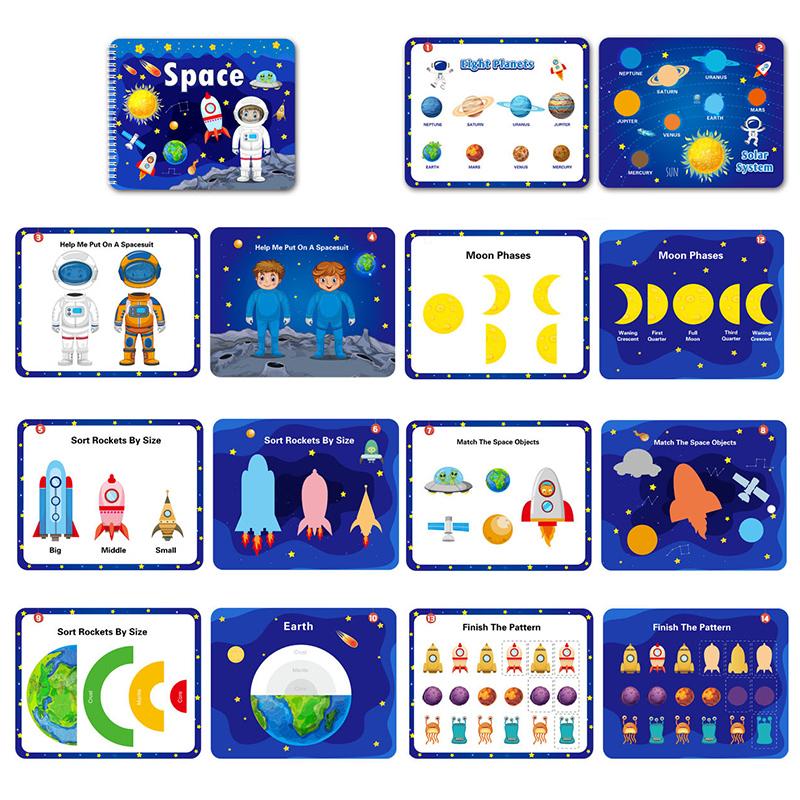 Montessori Early Education Quiet Book Toys Preschoolers Learning Cognitive Games Paste Busy Book Educational Toys For Children
Montessori Early Education Quiet Book Toys Preschoolers Learning Cognitive Games Paste Busy Book Educational Toys For Children
