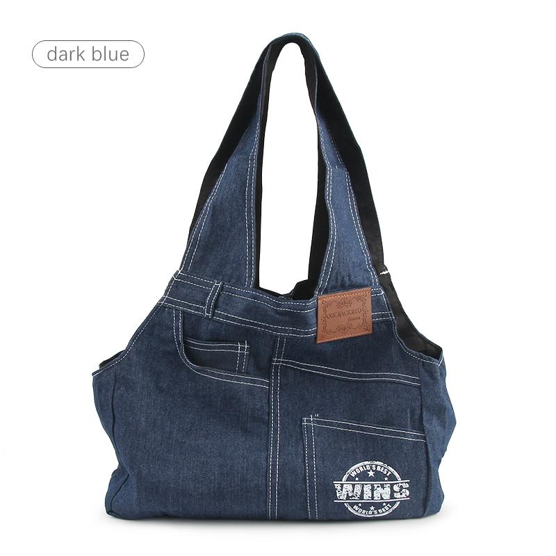 Mini Dog Carrying Bags Denim Travel Shoulder Bag For Puppy Cat Pet Carriers Dogs Bag S темно-синього кольору
Mini Dog Carrying Bags Denim Travel Shoulder Bag For Puppy Cat Pet Carriers Dogs Bag S темно-синього кольору
