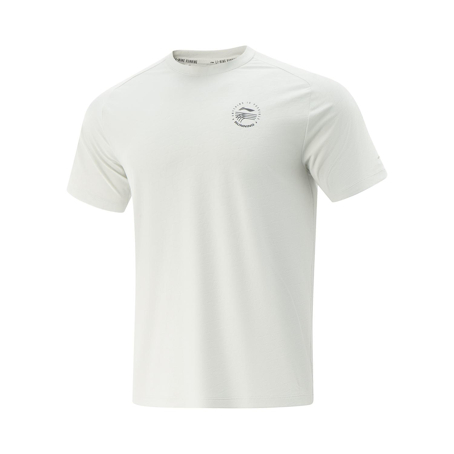 Li Ning Running Series Versatile Round Neck Letter Comfortable Simple Quick Dry Short Sleeve T-Shirt Men Tops White-Birch-Gray ATSV367-2 M
Li Ning Running Series Versatile Round Neck Letter Comfortable Simple Quick Dry Short Sleeve T-Shirt Men Tops White-Birch-Gray ATSV367-2 M