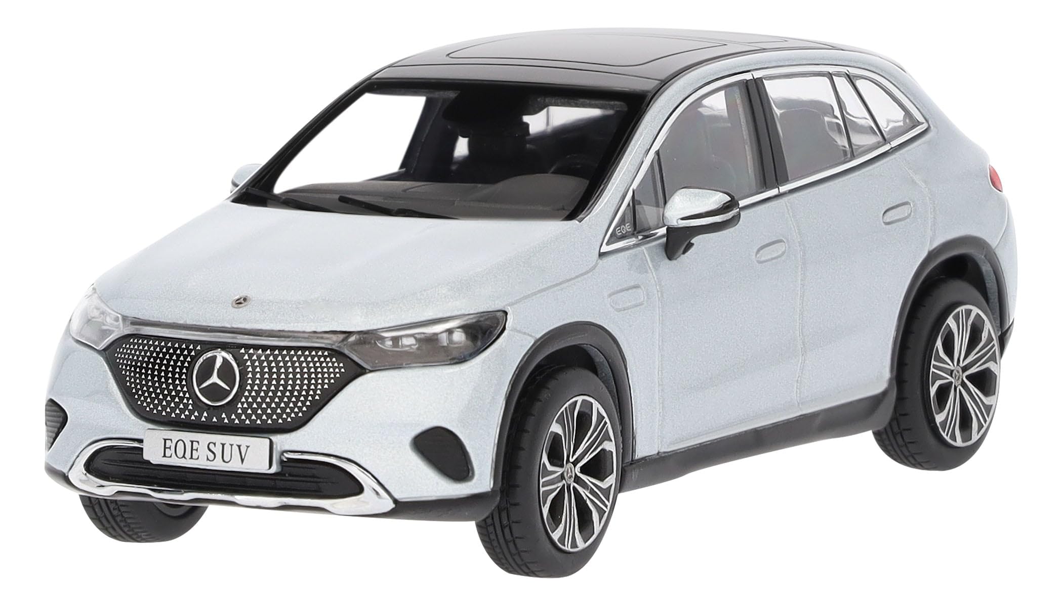 Mercedes-Benz Accessories: Genuine EQE SUV Electric Art Line (X294) High Tech Silver 1/43 Scale Model
Mercedes-Benz Accessories: Genuine EQE SUV Electric Art Line (X294) High Tech Silver 1/43 Scale Model