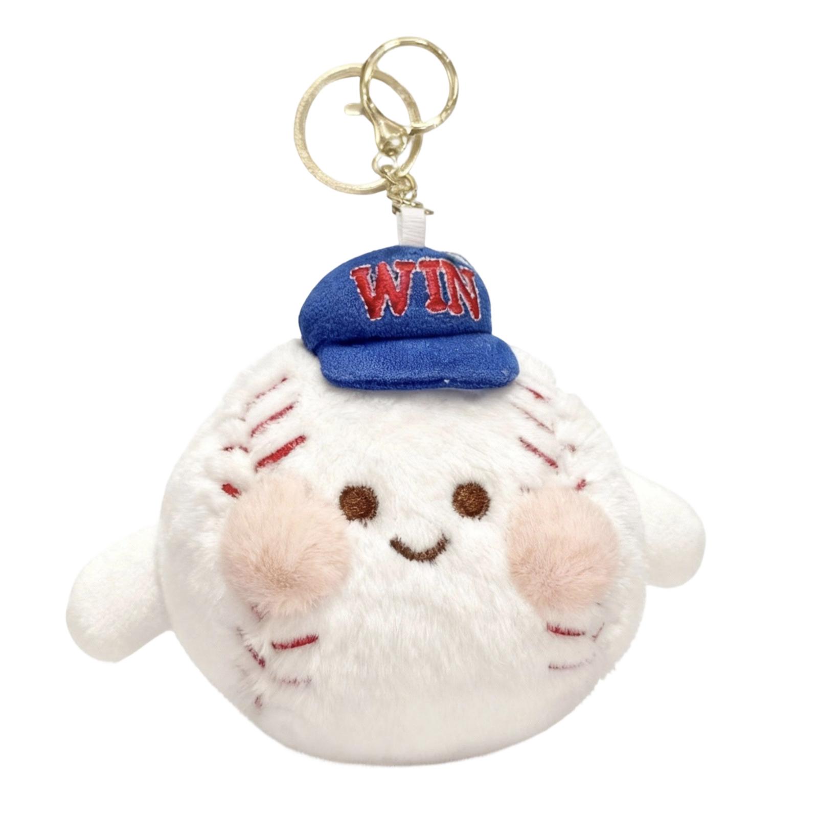 Cartoon Plush Toy Keychains Featuring Soccer Balls, Basketballs, And Baseballs; Portable And Compact; A Great Gift For Children. One Size
Cartoon Plush Toy Keychains Featuring Soccer Balls, Basketballs, And Baseballs; Portable And Compact; A Great Gift For Children. One Size
