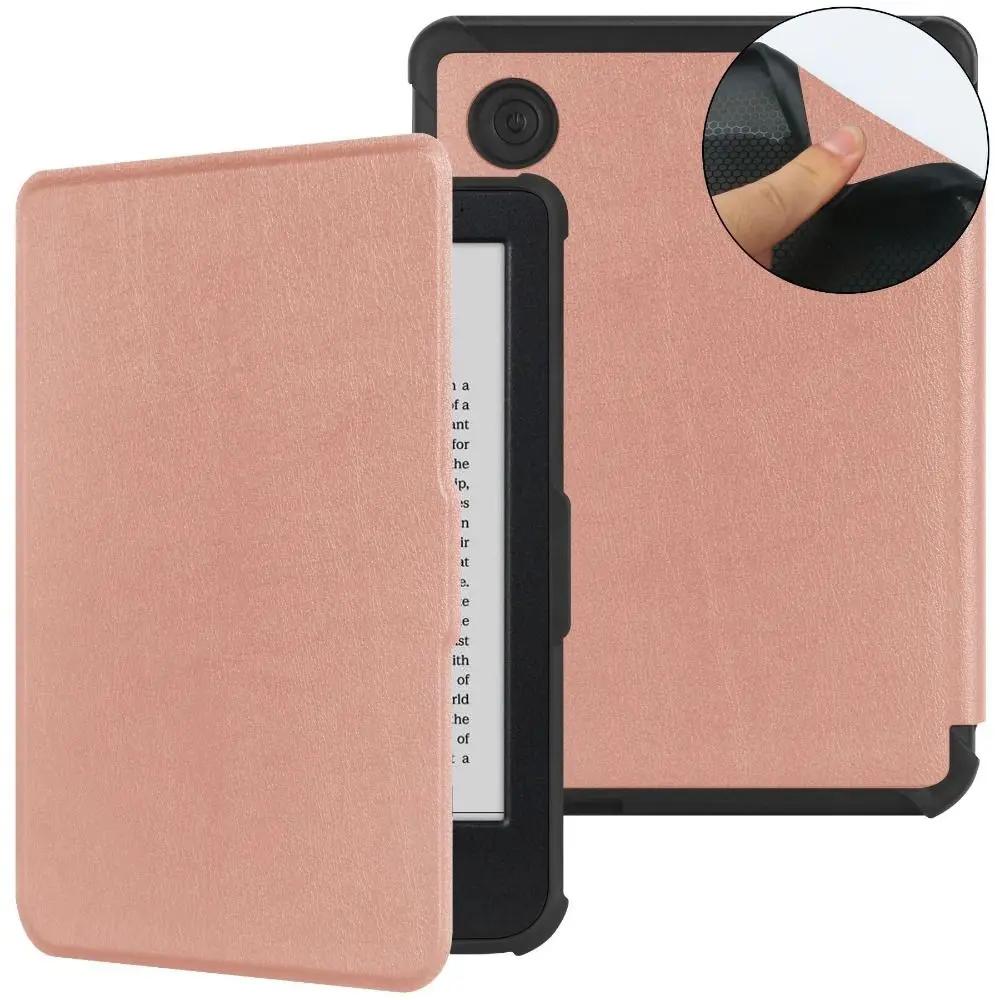 6 Inch E-Reader Case for KOBO Clara Colour/BW/2E 2025 New N367 Smart Cover TPU Funda Auto Sleep/Wake Protective Shell рожевий колір золота
6 Inch E-Reader Case for KOBO Clara Colour/BW/2E 2025 New N367 Smart Cover TPU Funda Auto Sleep/Wake Protective Shell рожевий колір золота