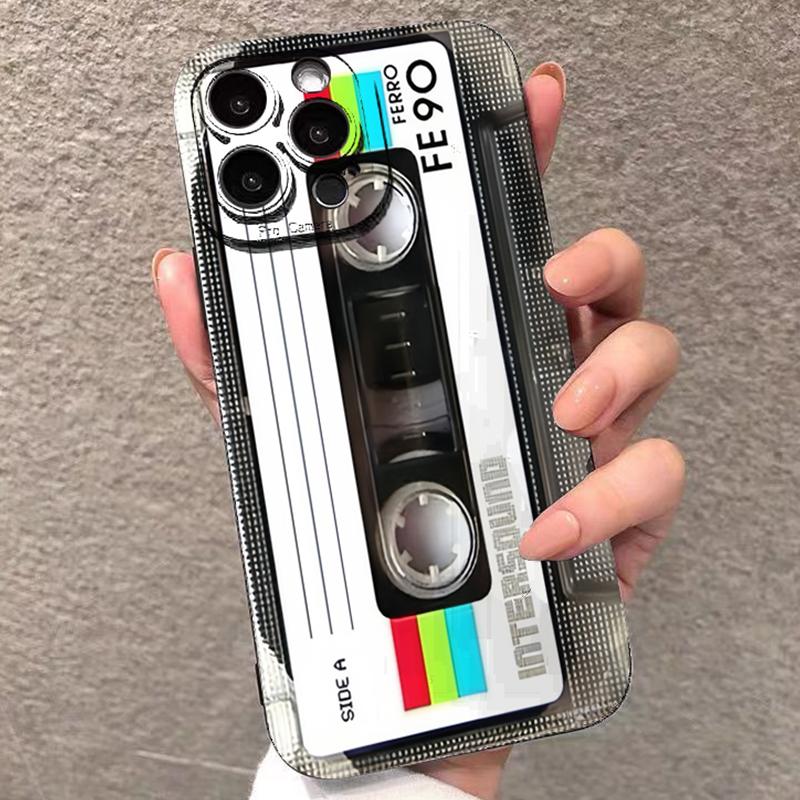 Vintage Cassette Tape Design Phone Case For iPhone 17 16 15 14 Pro Max 13 12 11 16E 17 Air XS Max X XR Shockproof Bumper Cover iPhone 12 mini
Vintage Cassette Tape Design Phone Case For iPhone 17 16 15 14 Pro Max 13 12 11 16E 17 Air XS Max X XR Shockproof Bumper Cover iPhone 12 mini