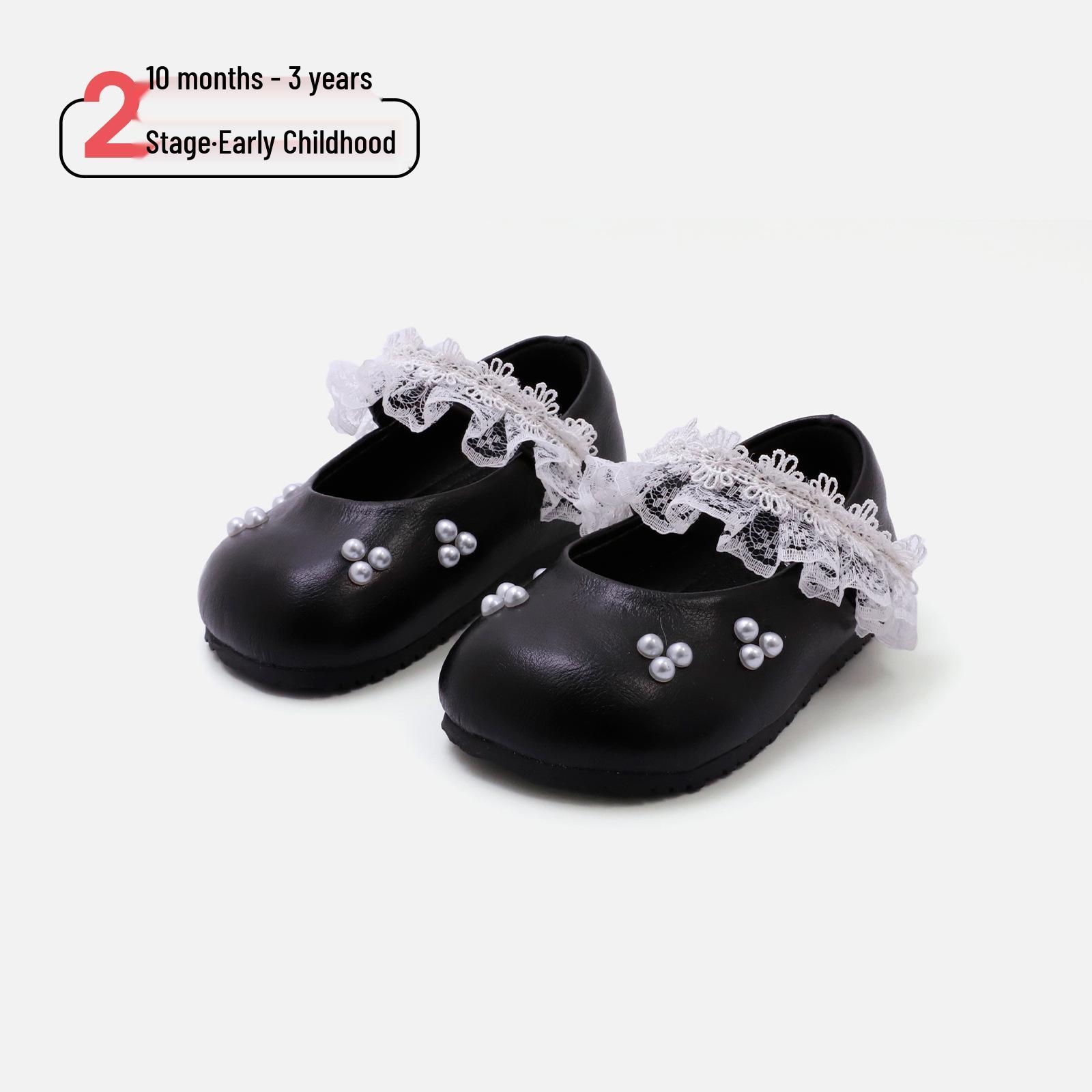 Spring 2026 Kids Leather Mary Jane Lace Shoes - Fashionable, Versatile, Soft Sole for Baby Girls Size 18 / Insole 14.0cm чорний
Spring 2026 Kids Leather Mary Jane Lace Shoes - Fashionable, Versatile, Soft Sole for Baby Girls Size 18 / Insole 14.0cm чорний