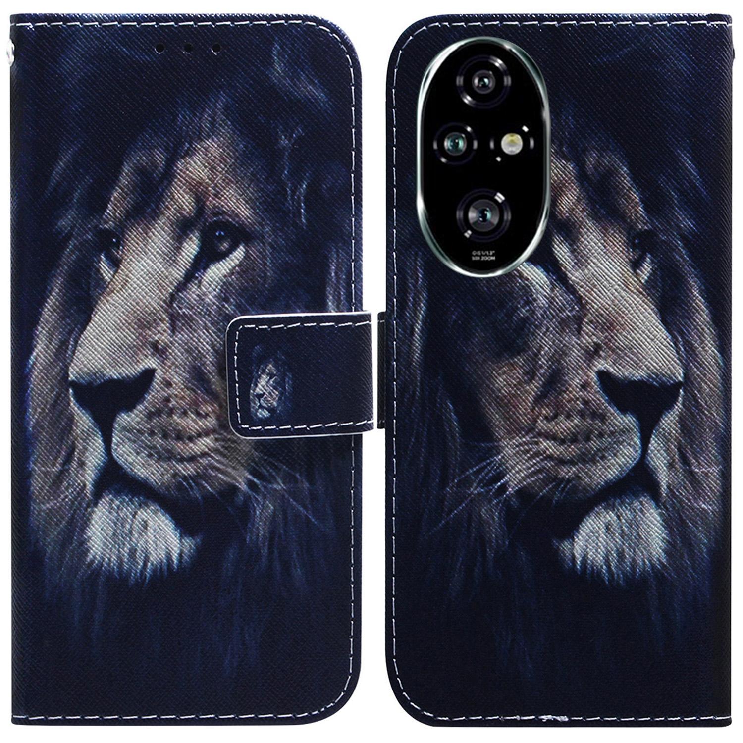 Для Honor 200 Pro 5G Чехол-кошелек для телефона с принтом узора, противоударная откидная крышка из ПУ кожи Lion
Для Honor 200 Pro 5G Чехол-кошелек для телефона с принтом узора, противоударная откидная крышка из ПУ кожи Lion