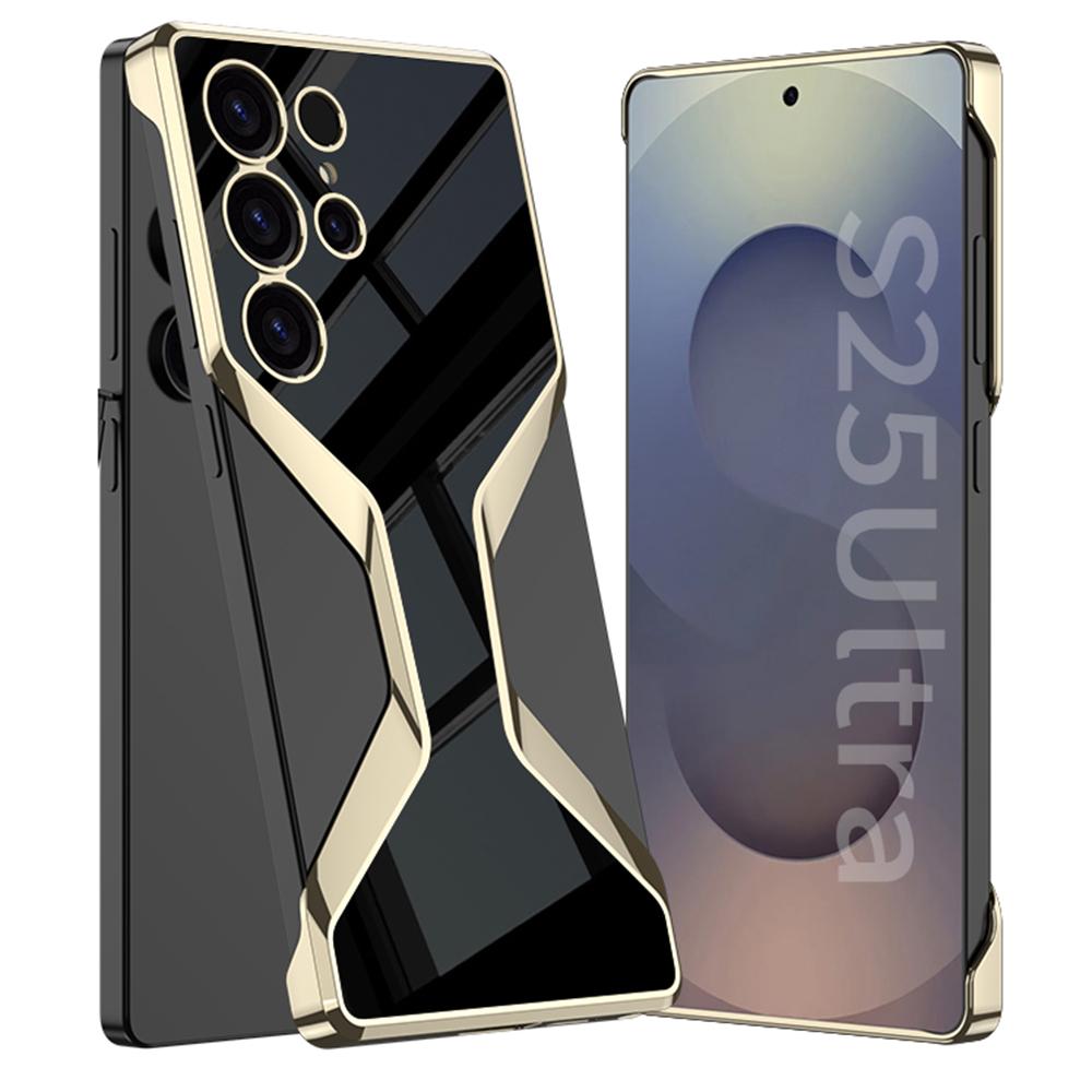 Для Samsung Galaxy S25 Ultra Безрамковий чохол Гальванічне покриття Глянсовий PU+PC Тонка задня кришка для телефону Black
Для Samsung Galaxy S25 Ultra Безрамковий чохол Гальванічне покриття Глянсовий PU+PC Тонка задня кришка для телефону Black