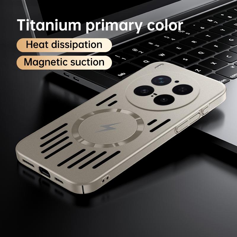 Luxury Frosted Mesh Heat Dissipation For Magsafe Magnetic Phone Case For VIVO X300 IQOO 13 12 Pro Wireless Charge Bumper Cover vivo X300
Luxury Frosted Mesh Heat Dissipation For Magsafe Magnetic Phone Case For VIVO X300 IQOO 13 12 Pro Wireless Charge Bumper Cover vivo X300