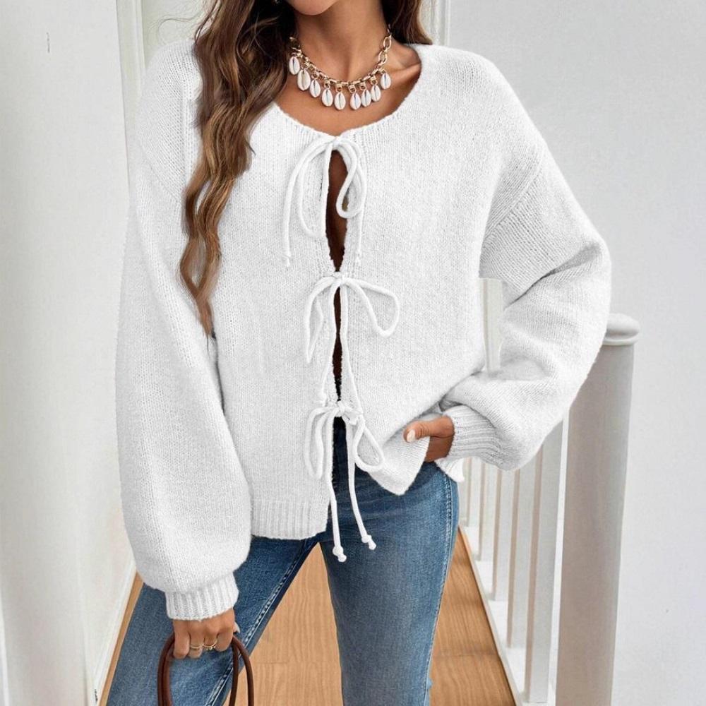 Женские осенне-зимние вязаные свитера, женские кардиганы и куртки с длинным рукавом на шнуровке, свитер, обычная верхняя одежда, пальто S
Женские осенне-зимние вязаные свитера, женские кардиганы и куртки с длинным рукавом на шнуровке, свитер, обычная верхняя одежда, пальто S