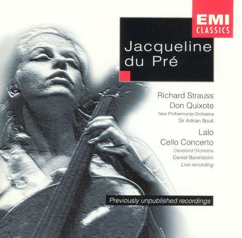CD JACQUELINE DU PR R. Strauss Don Quixote Lalo Cell 724355552822 EMI Classics 1995 UK Classical Used
CD JACQUELINE DU PR R. Strauss Don Quixote Lalo Cell 724355552822 EMI Classics 1995 UK Classical Used