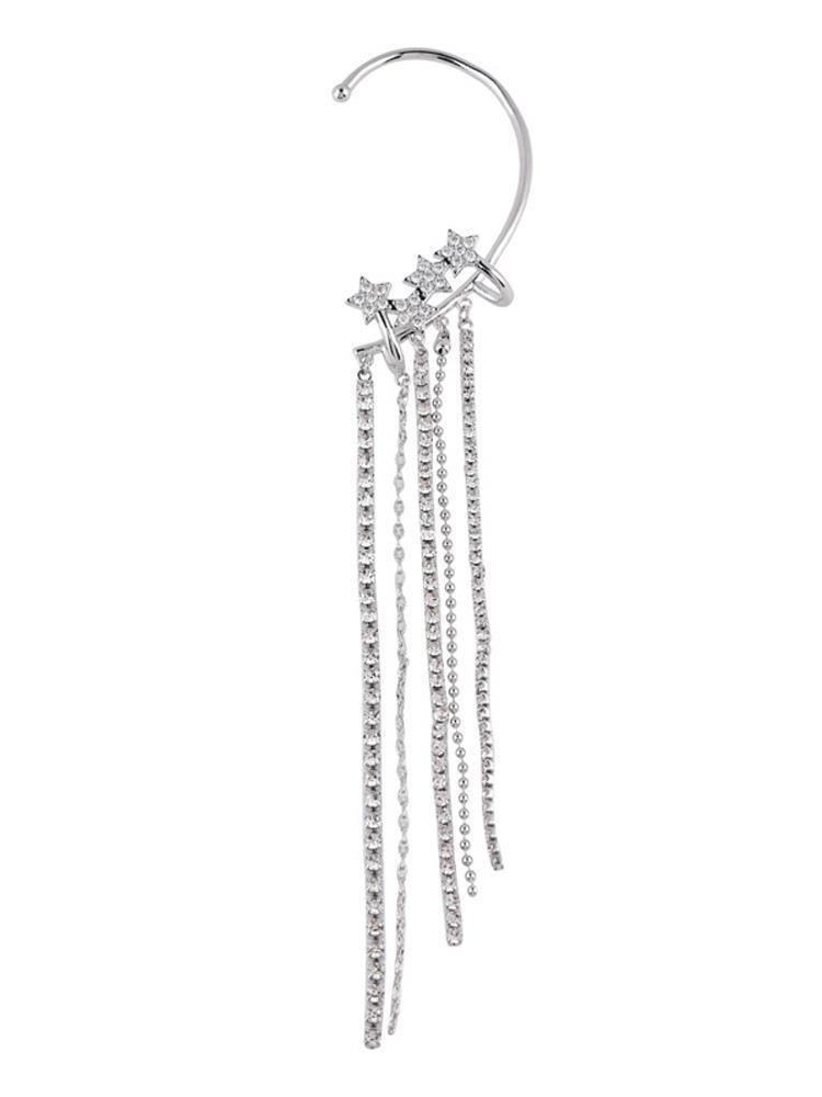 Tears of a Star: Elegant Copper Alloy & Zircon Tassel Earrings (No Piercing Needed)
Tears of a Star: Elegant Copper Alloy & Zircon Tassel Earrings (No Piercing Needed)