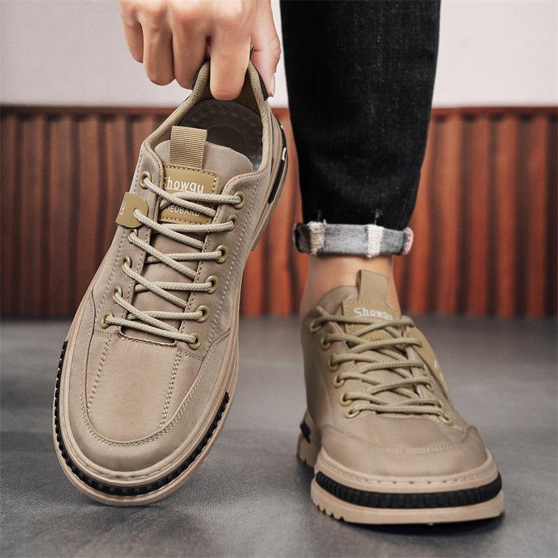 2025 spring new men s heightening leather surface solid color casual shoes daily low-top versatile work sports shoes men s shoes 39 хаки
2025 spring new men s heightening leather surface solid color casual shoes daily low-top versatile work sports shoes men s shoes 39 хаки