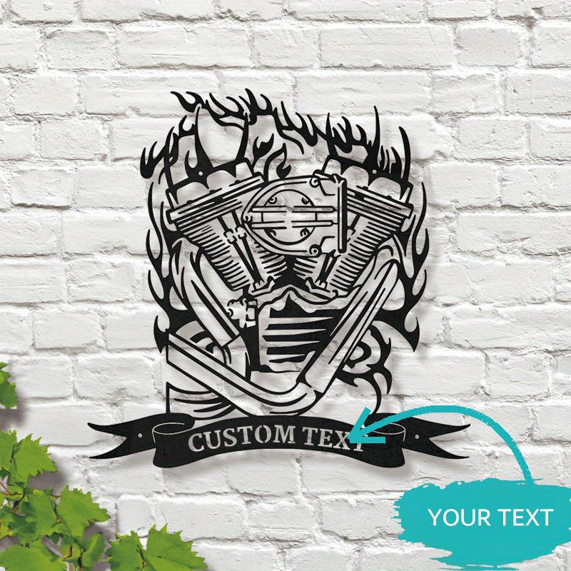 Metal Guitar String Wall Art Personalized Music Studio Decor English Metal Sign
Metal Guitar String Wall Art Personalized Music Studio Decor English Metal Sign