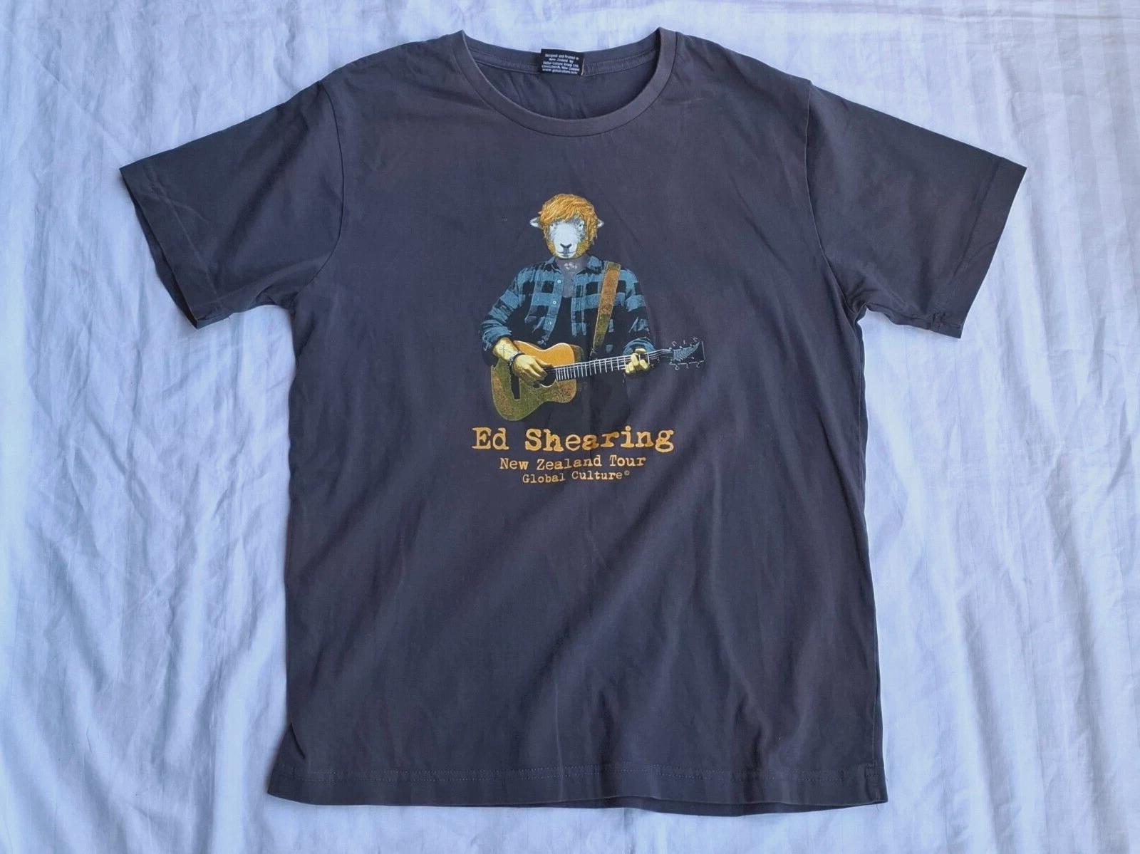 Ed Sheeran NZ Tour Global Culture T Shirt Tee Sze Med Good Clean Condition H178 M
Ed Sheeran NZ Tour Global Culture T Shirt Tee Sze Med Good Clean Condition H178 M