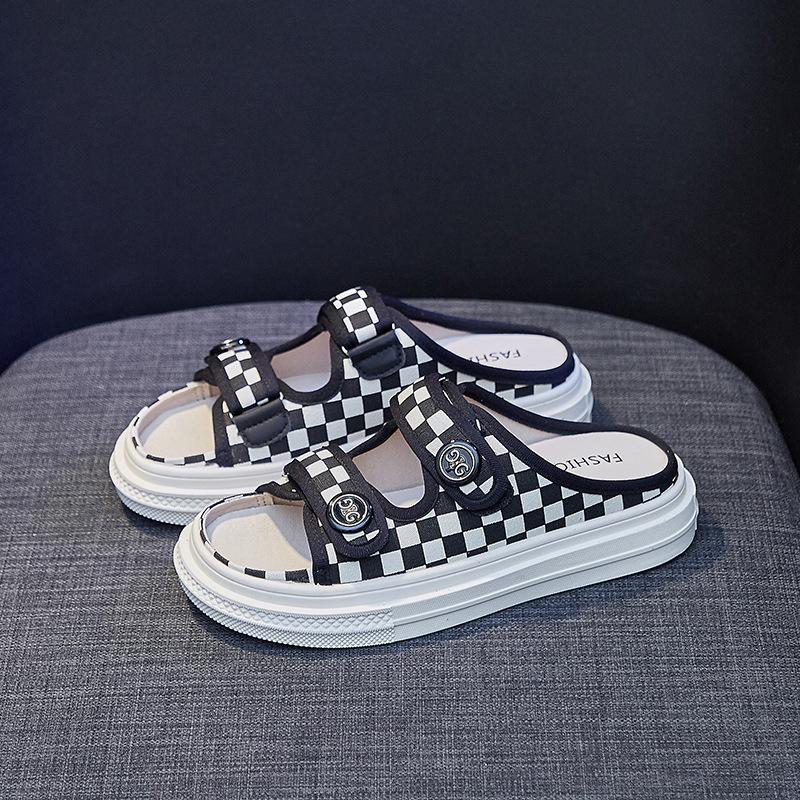 Летняя обувь Женская обувь без застежек Дизайнерские женские тапочки и сандалии Повседневная пляжная обувь 40 чёрный
Летняя обувь Женская обувь без застежек Дизайнерские женские тапочки и сандалии Повседневная пляжная обувь 40 чёрный