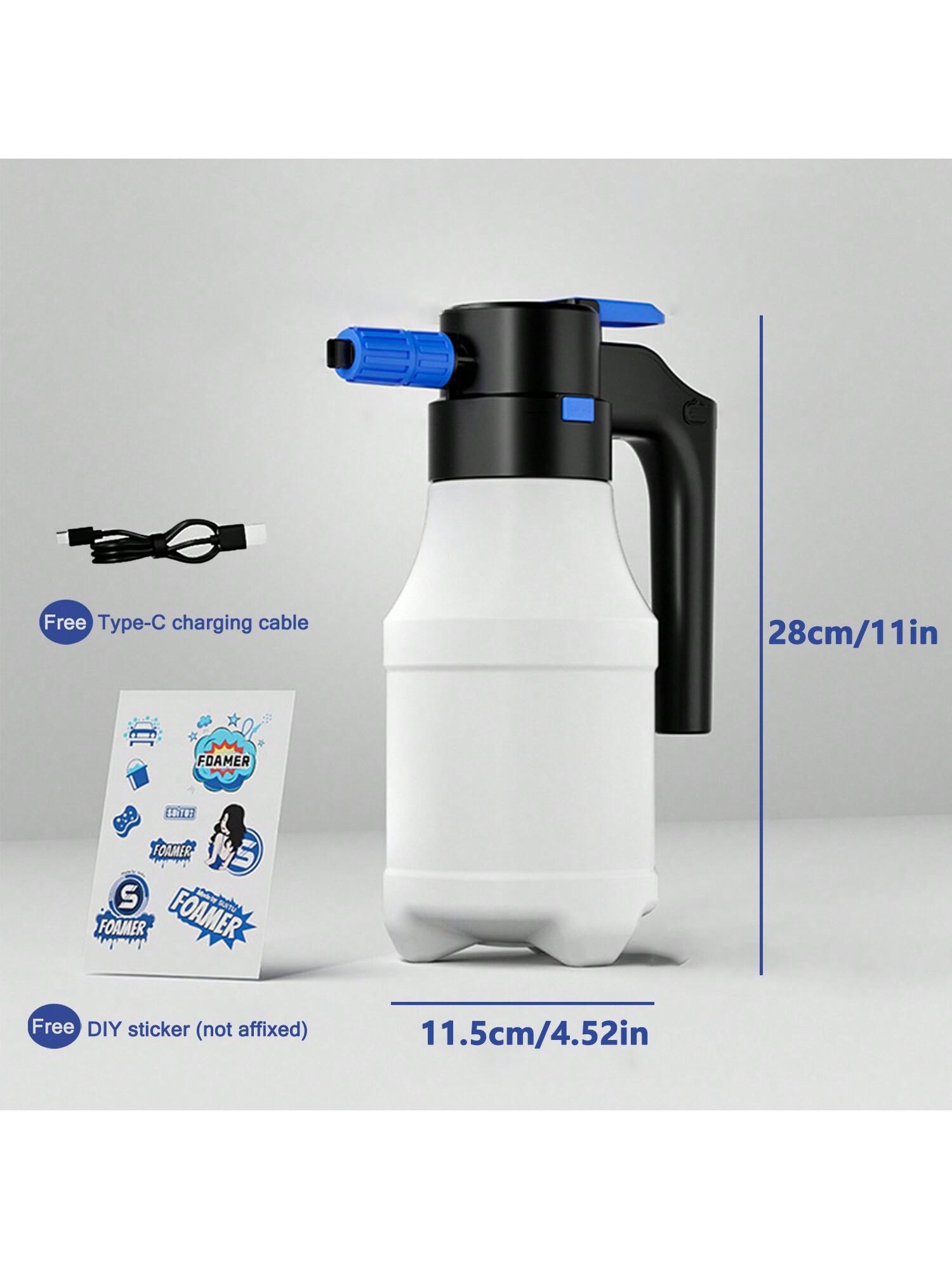 Электрический распылитель пены для автомойки, бытовой ручной распылитель для автомойки, садовый распылитель с воздушным давлением, пена в бутылке
Электрический распылитель пены для автомойки, бытовой ручной распылитель для автомойки, садовый распылитель с воздушным давлением, пена в бутылке