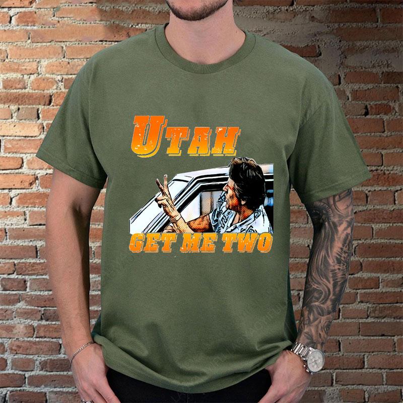 Utah Get Me Two Men T-Shirt Summer Casual Funny Classic Crew Neck Short Sleeve Graphic T Shirts Vintage Luxury Goth Adult Tee 5XL різнокольоровий
Utah Get Me Two Men T-Shirt Summer Casual Funny Classic Crew Neck Short Sleeve Graphic T Shirts Vintage Luxury Goth Adult Tee 5XL різнокольоровий