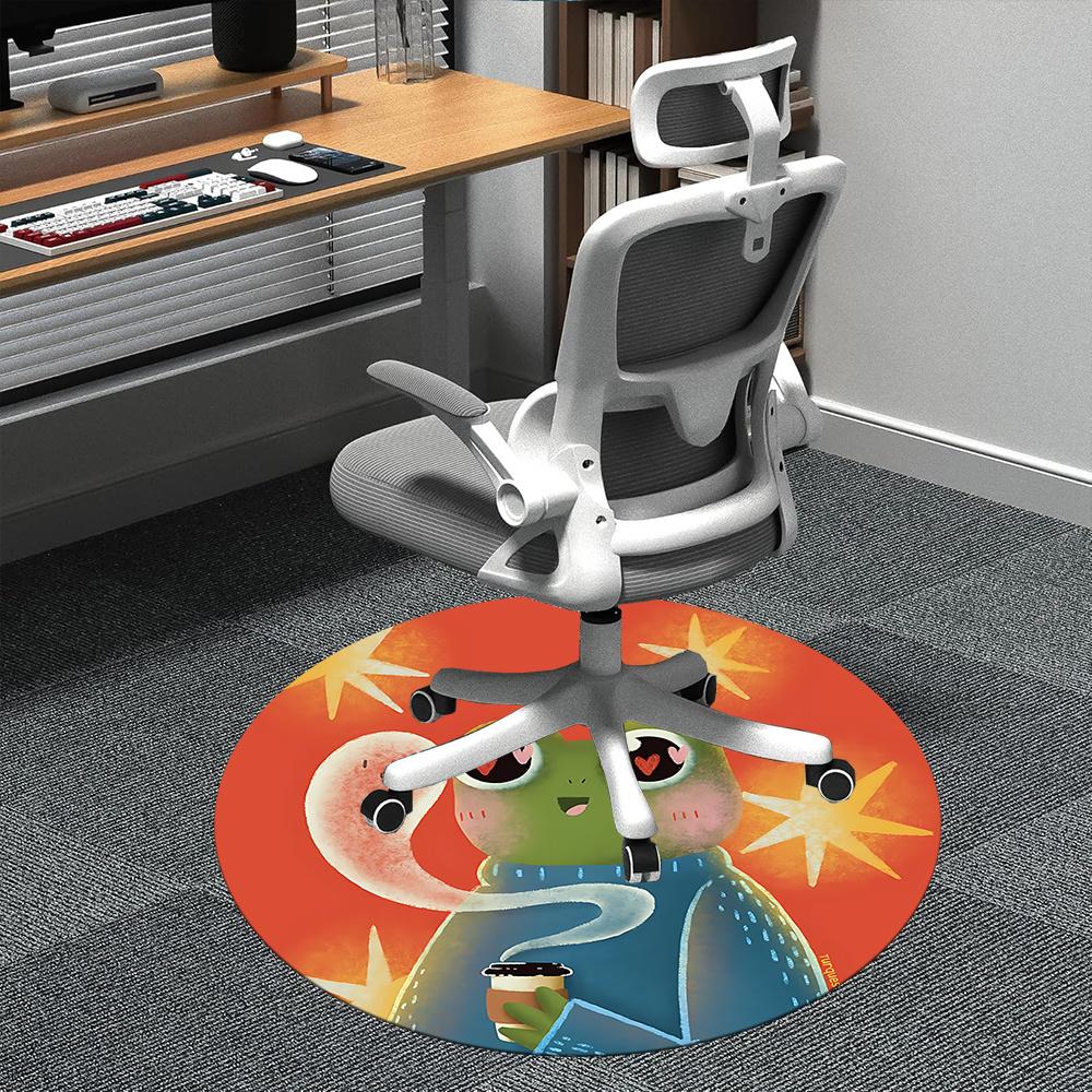 1pc Frog Coffee Office Round Area Rug, Indoor Mat Suitable ForOffice, Under Office Chairs Bedroom Living Room Home Decor, Room Deco u39 80cm by 80cm
1pc Frog Coffee Office Round Area Rug, Indoor Mat Suitable ForOffice, Under Office Chairs Bedroom Living Room Home Decor, Room Deco u39 80cm by 80cm