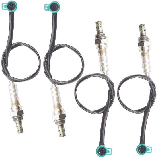 4PCS Oxygen O2 Sensor 1 & 2 for 1997-1999 Ford E-150 E-250 Econoline Club Wagon Super Duty 4.2L/4.6L/5.4L Upstream + Downstream
4PCS Oxygen O2 Sensor 1 & 2 for 1997-1999 Ford E-150 E-250 Econoline Club Wagon Super Duty 4.2L/4.6L/5.4L Upstream + Downstream