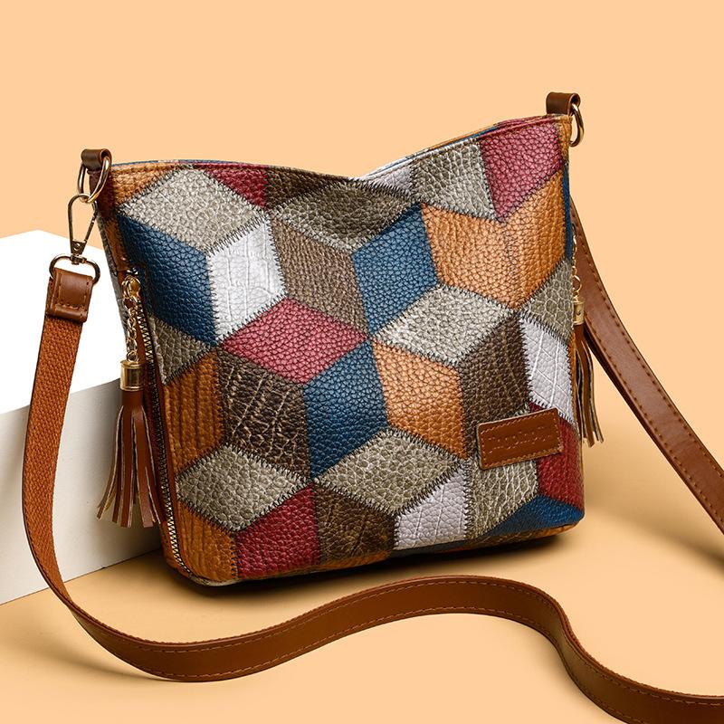 Color Clash Shoulder Bags Patchwork Handbag, Tassels Decor Crossbody Bag, Women s Top Handle Purses For Work
Color Clash Shoulder Bags Patchwork Handbag, Tassels Decor Crossbody Bag, Women s Top Handle Purses For Work