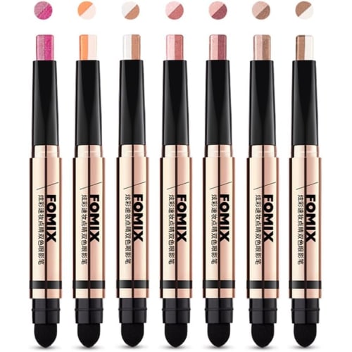 UNYOKE Colorful Quick Make Double Color Eyeshadow Pen Earth Color Contour Brighten Pearlescent Double Ended Eyeshadow Stick -05#Red Brown
UNYOKE Colorful Quick Make Double Color Eyeshadow Pen Earth Color Contour Brighten Pearlescent Double Ended Eyeshadow Stick -05#Red Brown