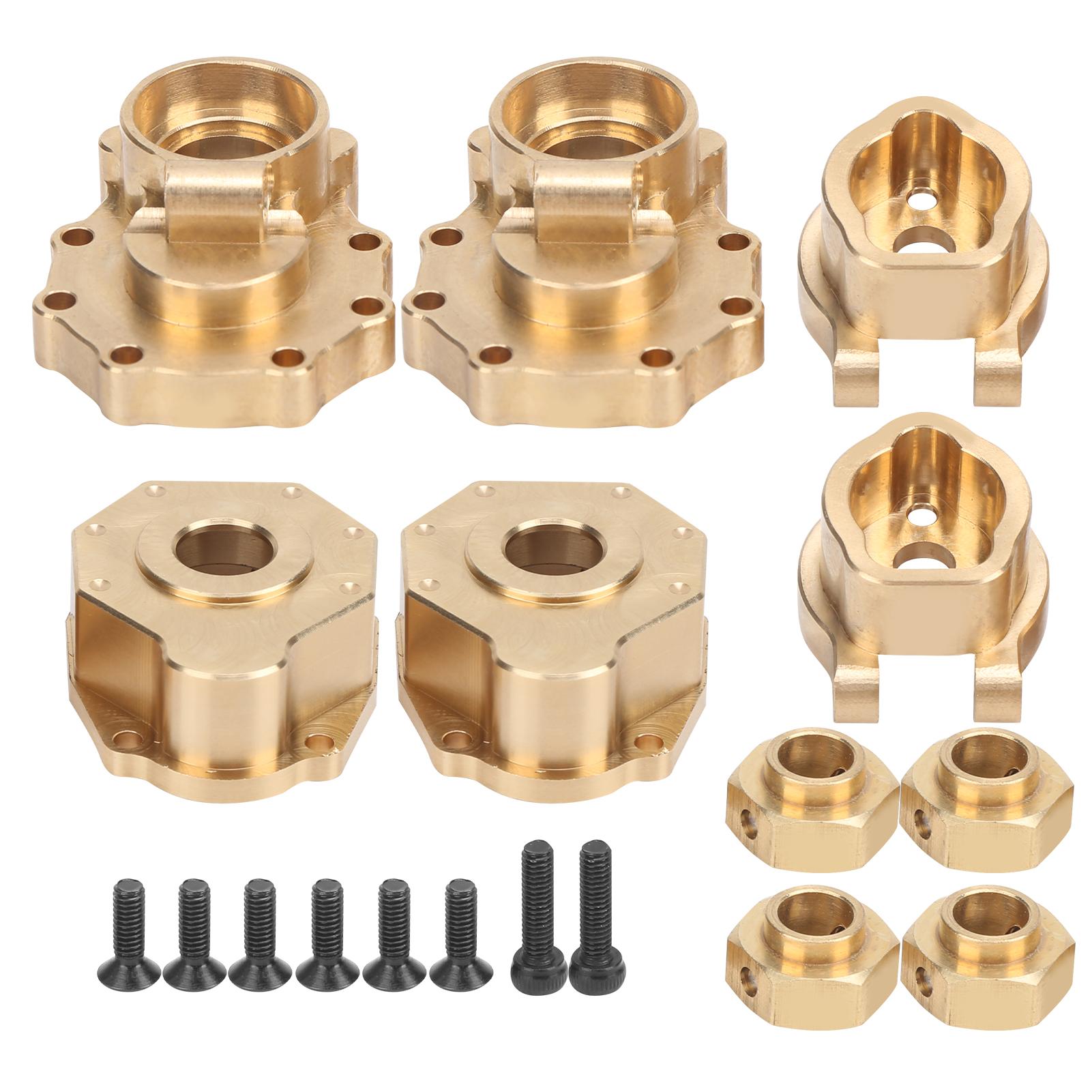 Brass Rear Portal Drive Housing Drive Axle Mount Set for Traxxas TRX4 TRX6 110 RC Crawler
Brass Rear Portal Drive Housing Drive Axle Mount Set for Traxxas TRX4 TRX6 110 RC Crawler