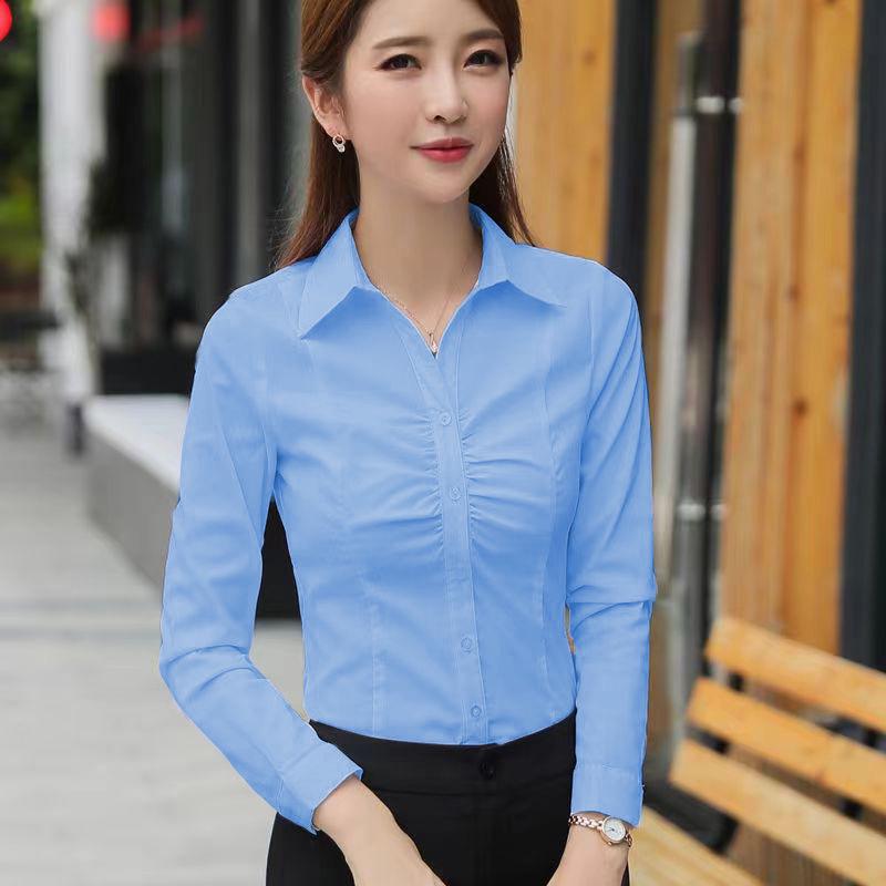 2025 Women s White Pleated Long-Sleeve Slim-Fit Lapel Top 2XL
2025 Women s White Pleated Long-Sleeve Slim-Fit Lapel Top 2XL
