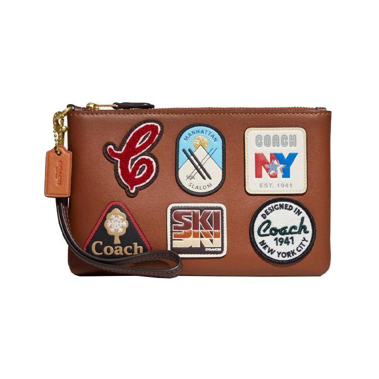 Coach Wristlet 19 Smooth Leather Vintage Floral Zipper Clutch Small Women clutch Brown C7724-B4L4A Basic Set (Bag+Dust Bag)
Coach Wristlet 19 Smooth Leather Vintage Floral Zipper Clutch Small Women clutch Brown C7724-B4L4A Basic Set (Bag+Dust Bag)