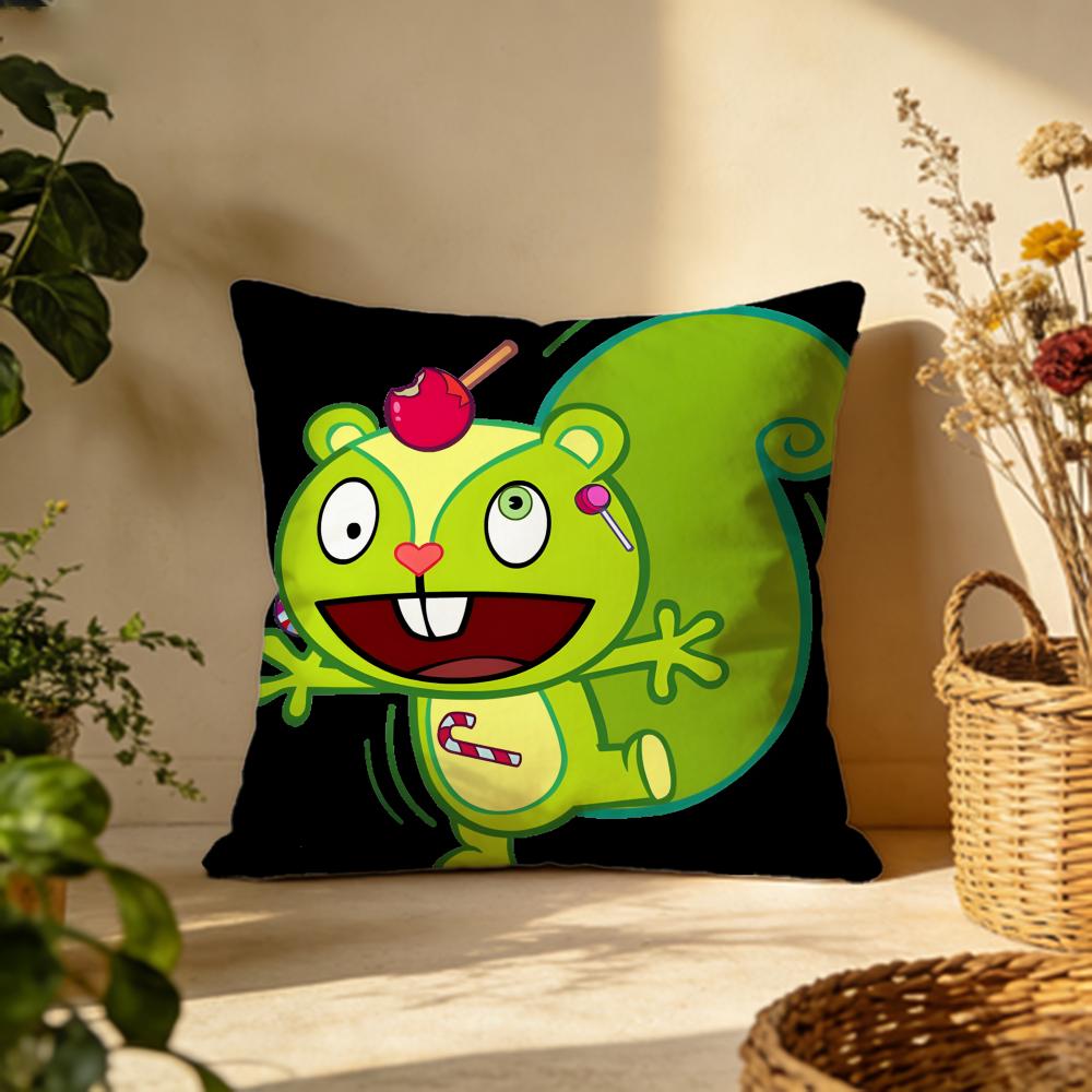 Stylish HHappy Tree Friendsied Cushion Cover Versatile DoubleSided Pillow Case Fit for Sofa Bed Car Daily Decor 30X30cm
Stylish HHappy Tree Friendsied Cushion Cover Versatile DoubleSided Pillow Case Fit for Sofa Bed Car Daily Decor 30X30cm