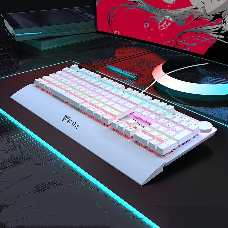 Wireless RGB Mechanical Keyboard & Mouse Combo with Wrist Rest
Wireless RGB Mechanical Keyboard & Mouse Combo with Wrist Rest