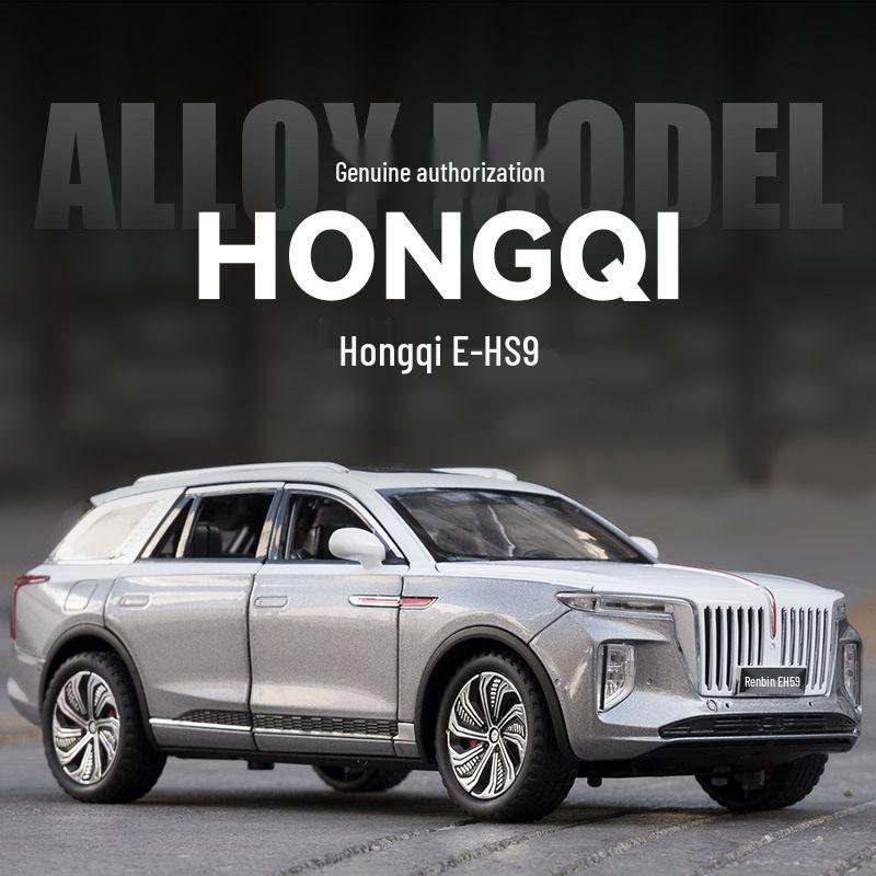1:24 Модель внедорожника Hongqi E-HS9 из сплава, игрушечная машинка для мальчиков - коллекционный внедорожник, украшение
1:24 Модель внедорожника Hongqi E-HS9 из сплава, игрушечная машинка для мальчиков - коллекционный внедорожник, украшение