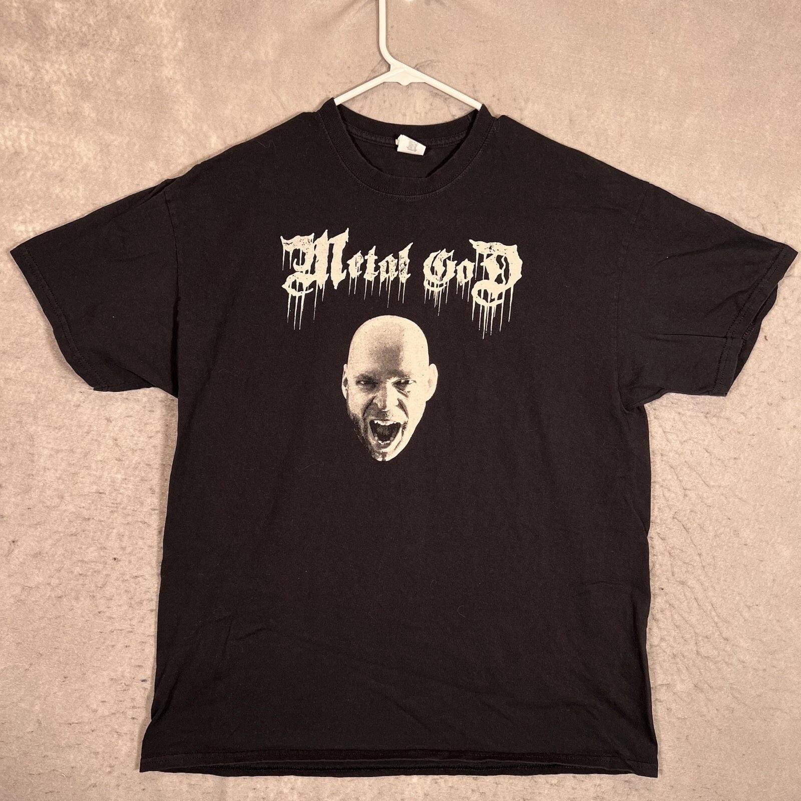 A1 Metal God One Day World Tour 2019 T Shirt Adult XL (Fits L) Black Mens S
A1 Metal God One Day World Tour 2019 T Shirt Adult XL (Fits L) Black Mens S