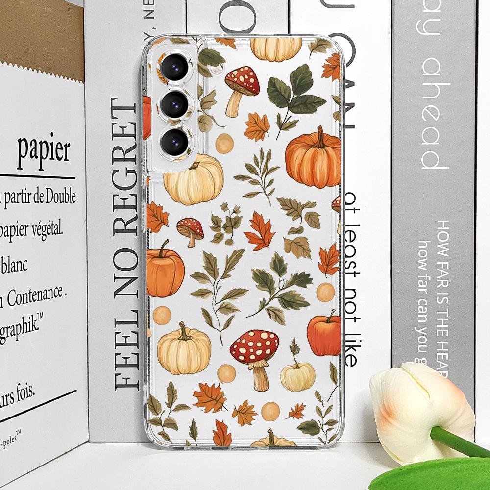 Autumn Maple Leaf Pumpkin Print Clear Phone Case for Samsung Galaxy S25 Ultra S24 S23 S22 S21 Plus S20 FE 5G Soft Silicone Cover Galaxy S23+
Autumn Maple Leaf Pumpkin Print Clear Phone Case for Samsung Galaxy S25 Ultra S24 S23 S22 S21 Plus S20 FE 5G Soft Silicone Cover Galaxy S23+