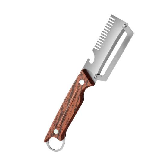 Vegetable Peeler with Ergonomic Handle, Wide Blade Stainless Steel Peeler for Potato Carrot Fruit, 3-in-1 Fruit Peeler Scallion Shredder And Bottle
Vegetable Peeler with Ergonomic Handle, Wide Blade Stainless Steel Peeler for Potato Carrot Fruit, 3-in-1 Fruit Peeler Scallion Shredder And Bottle