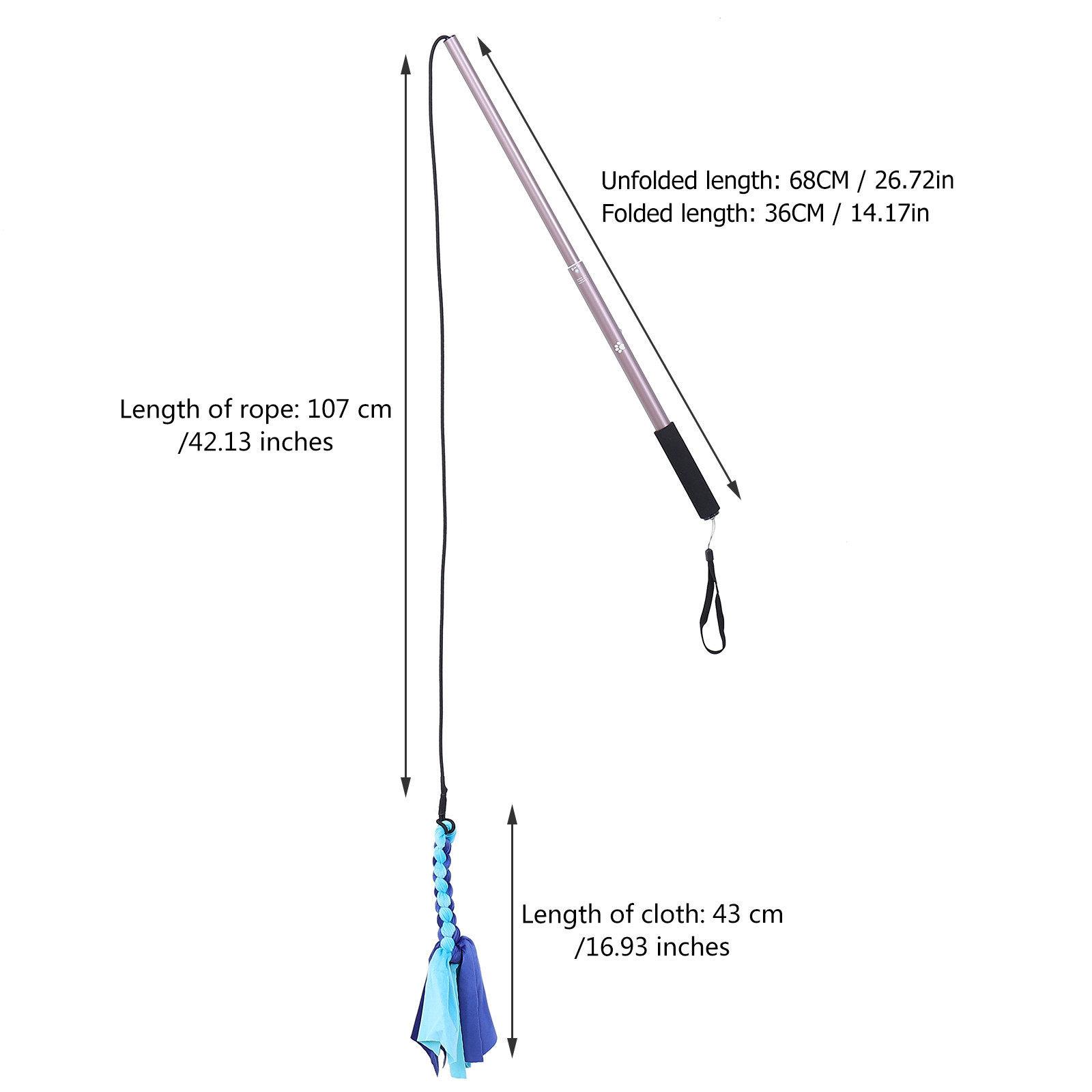 Extendable Dog Teaser Pole Interactive Chasing Trainer Stick Puppy Flirt Pole for Fitness Obedience Play Puppy Interactive кавовий
Extendable Dog Teaser Pole Interactive Chasing Trainer Stick Puppy Flirt Pole for Fitness Obedience Play Puppy Interactive кавовий