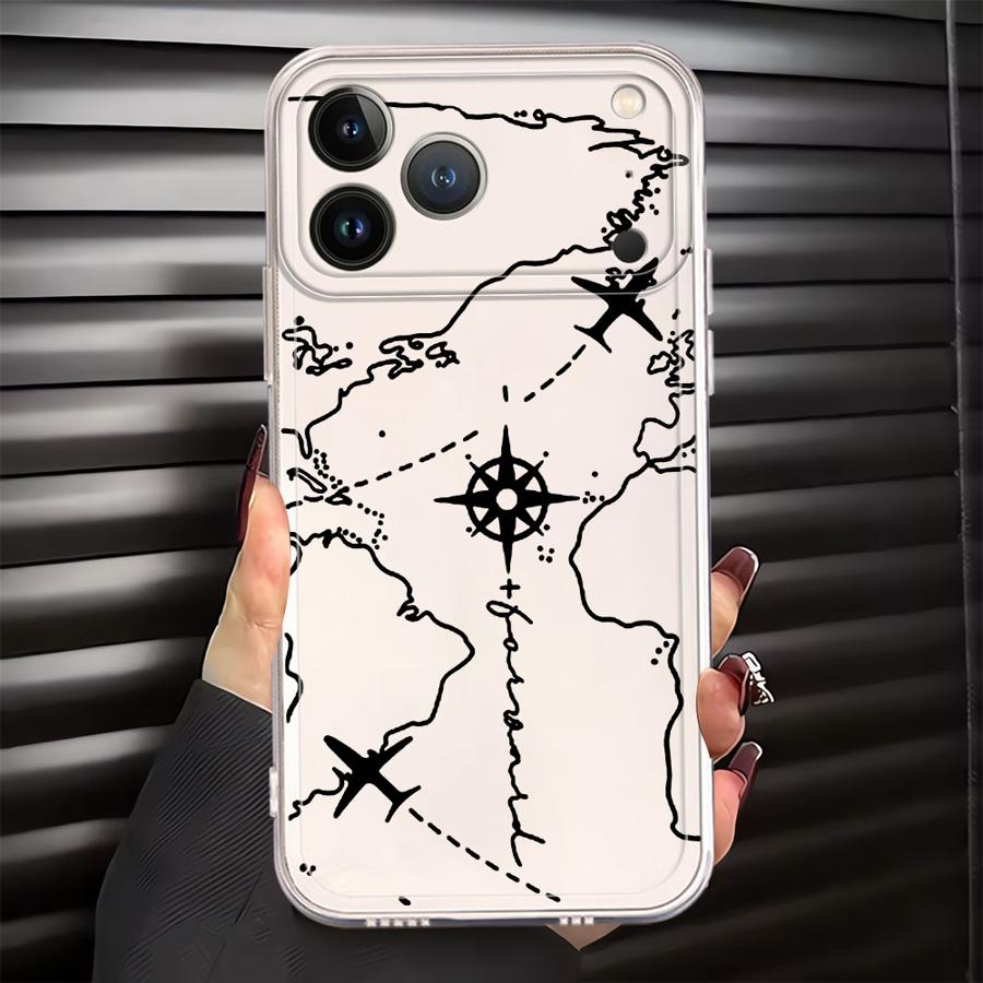 Soft Phone Cover Case for iPhone 17 Pro Max 15 14 Plus Air 7 8 XR 16 13 Pro 12 Mini XS Max 11 Airplane Route iPhone17 Pro Max
Soft Phone Cover Case for iPhone 17 Pro Max 15 14 Plus Air 7 8 XR 16 13 Pro 12 Mini XS Max 11 Airplane Route iPhone17 Pro Max