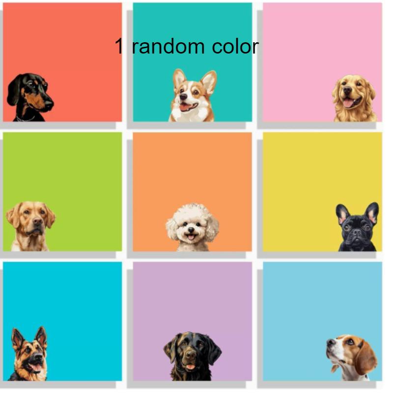 1/9 Packs Cute Dog Sticky Notes Set, Aesthetic Self-Stick Paper for Student Planner, Cartoon Animal Stationery Gift
1/9 Packs Cute Dog Sticky Notes Set, Aesthetic Self-Stick Paper for Student Planner, Cartoon Animal Stationery Gift