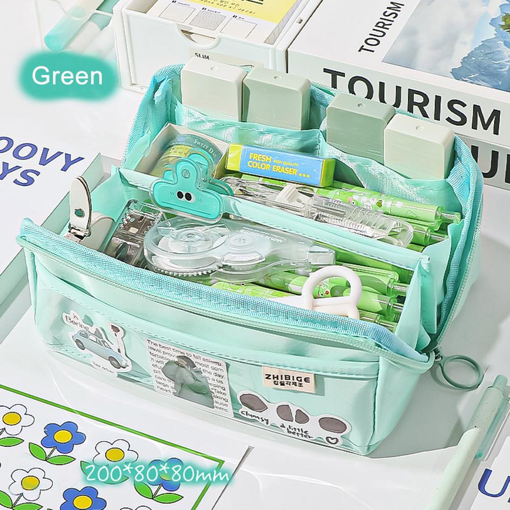 10 слоев пенала большой емкости с прозрачным отделением, милый кавайный пенал для канцелярских принадлежностей для школьников, школьные принадлежности
10 слоев пенала большой емкости с прозрачным отделением, милый кавайный пенал для канцелярских принадлежностей для школьников, школьные принадлежности