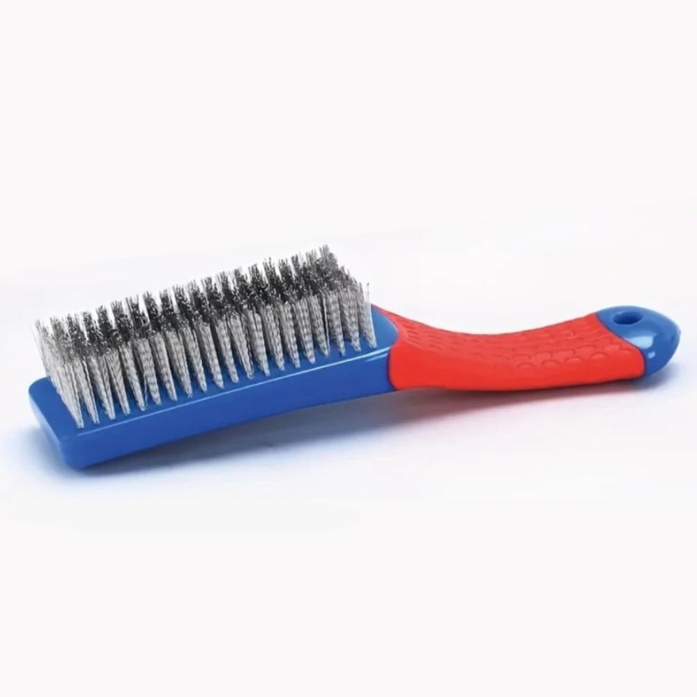 Heavy Duty Steel Wire Brush With Plastic Handle Grip for Rust Paint Dirt & Welding Slag Removal - Durable Wire Cleaning Tools
Heavy Duty Steel Wire Brush With Plastic Handle Grip for Rust Paint Dirt & Welding Slag Removal - Durable Wire Cleaning Tools