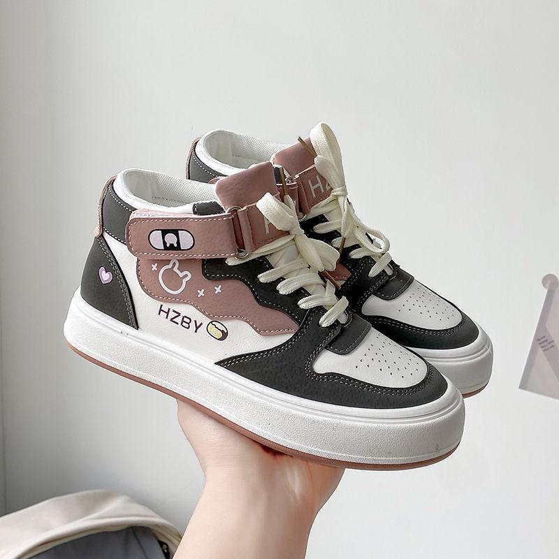 Black and white high-top shoes, new little white shoes, women s shoes, cute student sports and leisure board shoes, Guochao women s versatile models 35
Black and white high-top shoes, new little white shoes, women s shoes, cute student sports and leisure board shoes, Guochao women s versatile models 35
