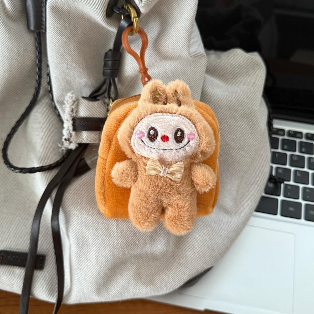 Милый плюшевый кулон-кошелек для монет в виде куклы Лабубу, брелок, маленькая подарочная монетница для девочек на день рождения кофейный
Милый плюшевый кулон-кошелек для монет в виде куклы Лабубу, брелок, маленькая подарочная монетница для девочек на день рождения кофейный