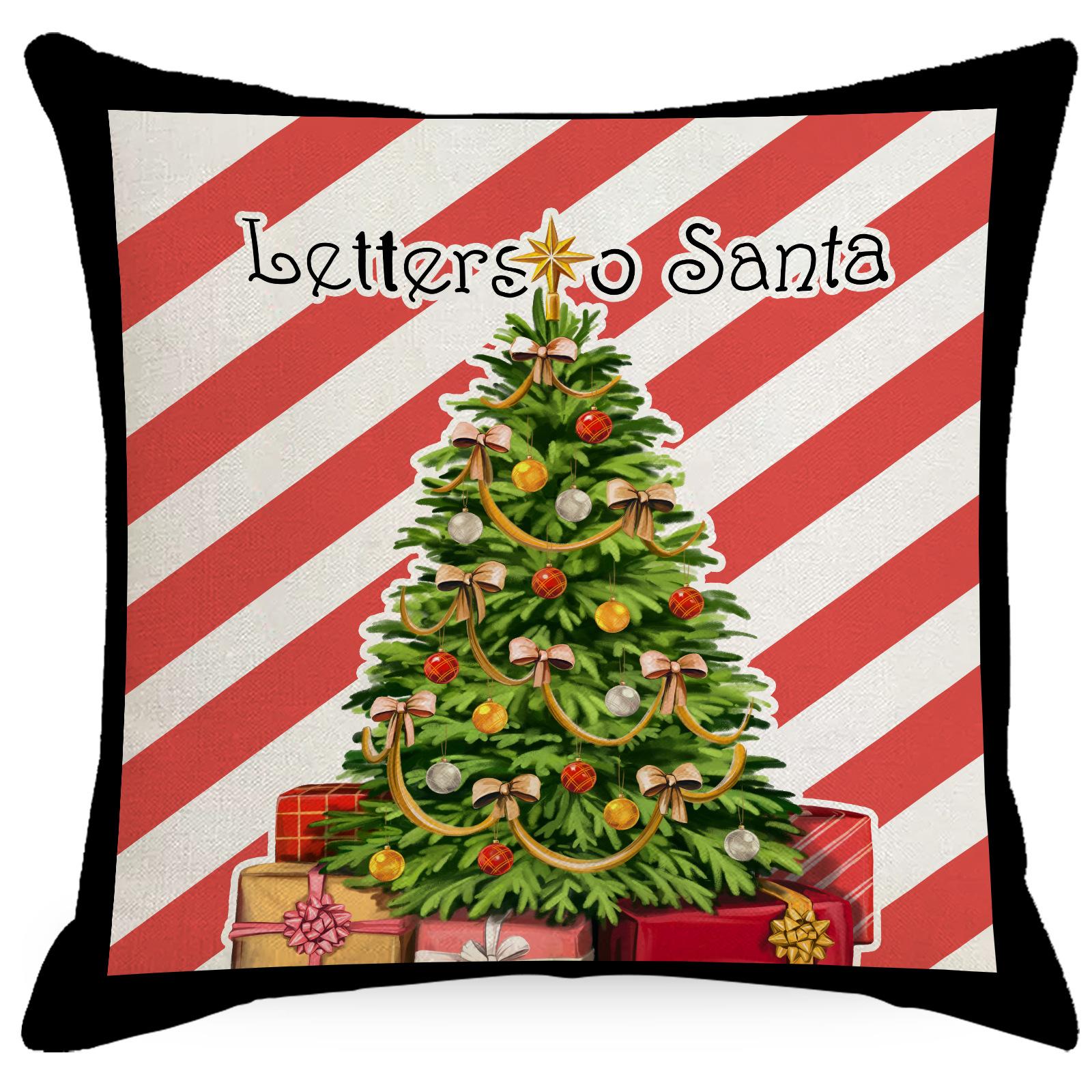 Новая фестивальная наволочка с принтом мультяшного Санта-Клауса, лося, рождественской елки, праздничная декоративная наволочка для подушки 45 * 45Cm
Новая фестивальная наволочка с принтом мультяшного Санта-Клауса, лося, рождественской елки, праздничная декоративная наволочка для подушки 45 * 45Cm