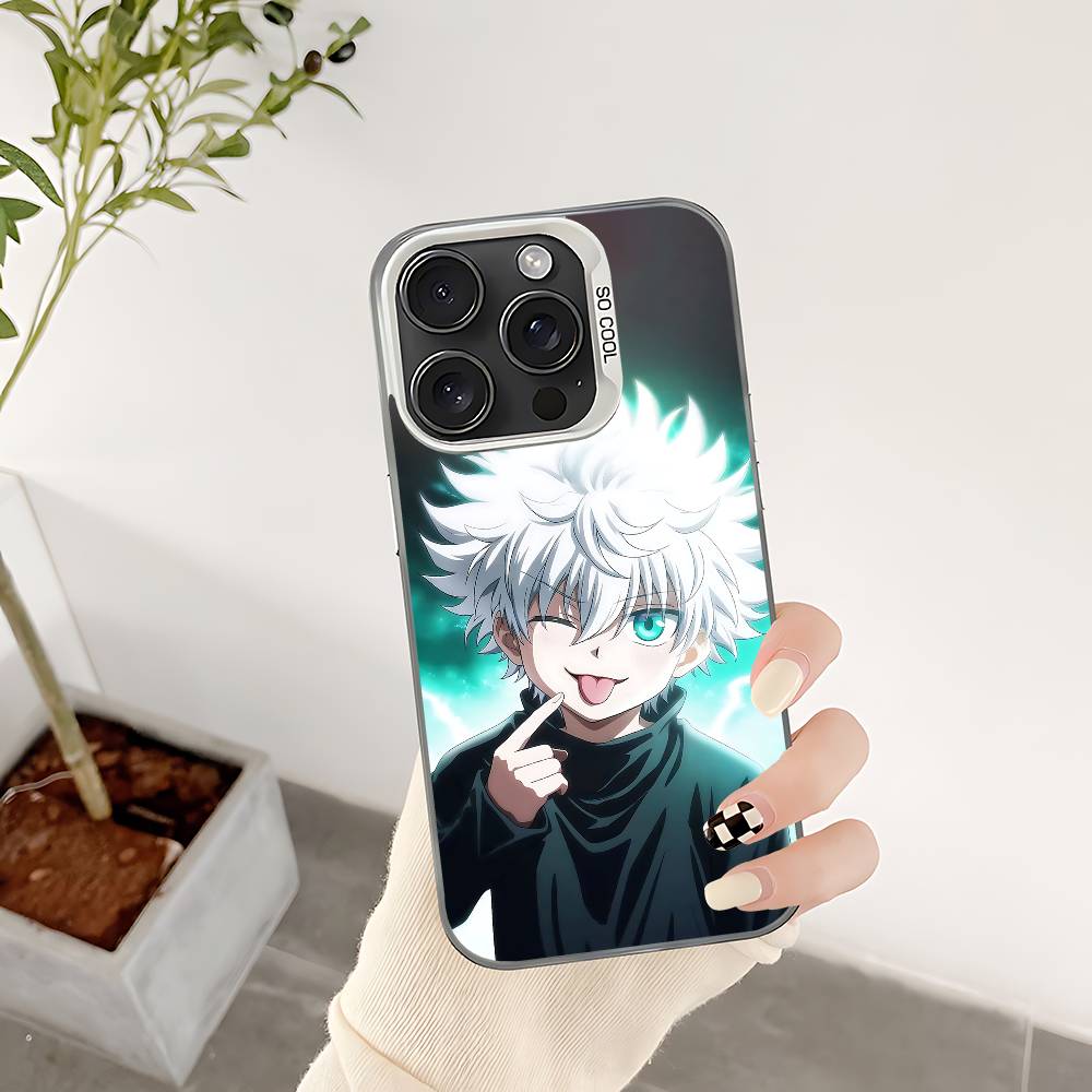 Hunter Killua Phone Case For IPhone 17 16 15 14 13 12 11 Pro Max Plus Color Shockproof Back Silver Cover iphone12Pro
Hunter Killua Phone Case For IPhone 17 16 15 14 13 12 11 Pro Max Plus Color Shockproof Back Silver Cover iphone12Pro